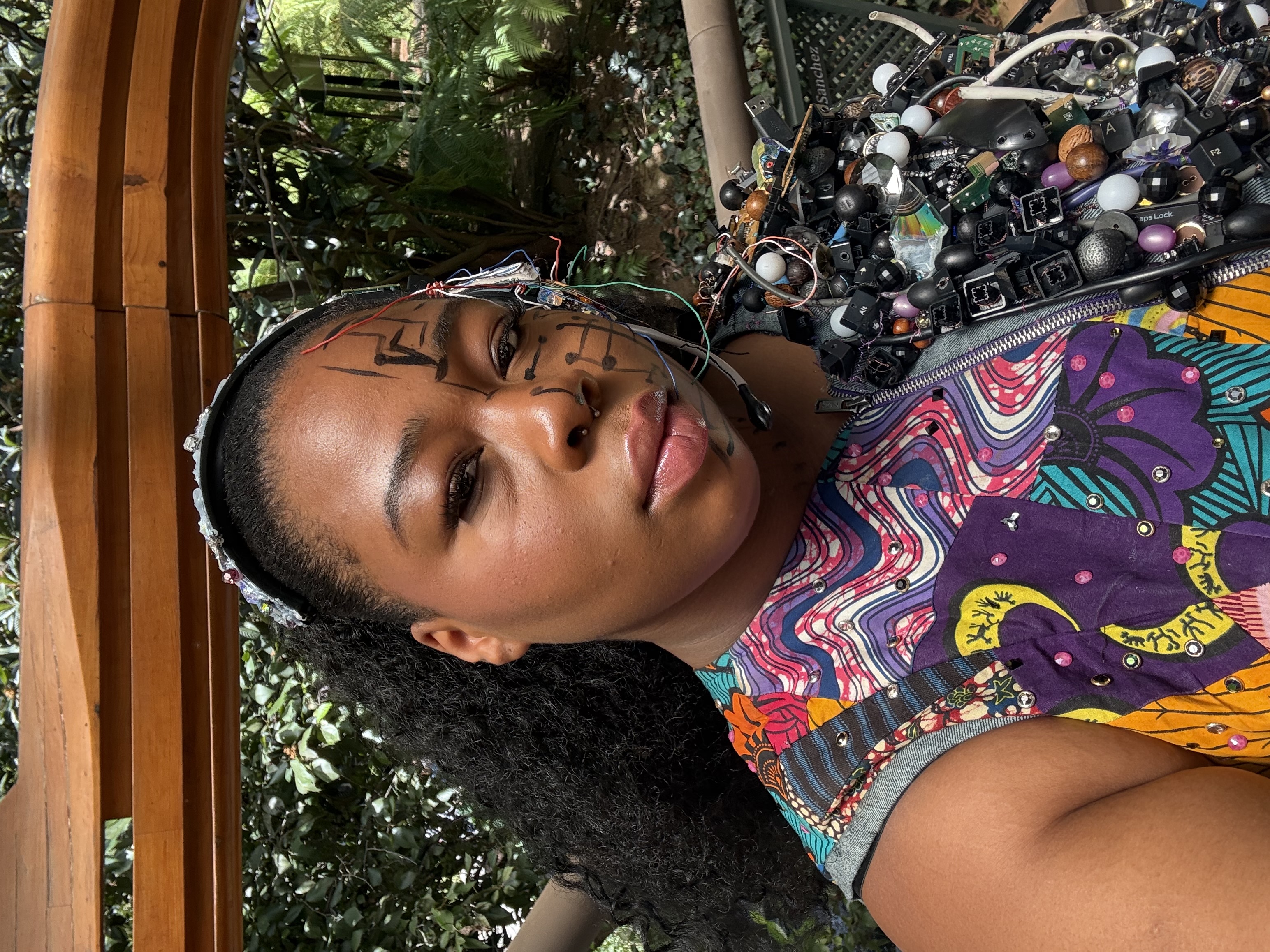 Haseena and her La Voix Du Congo Design