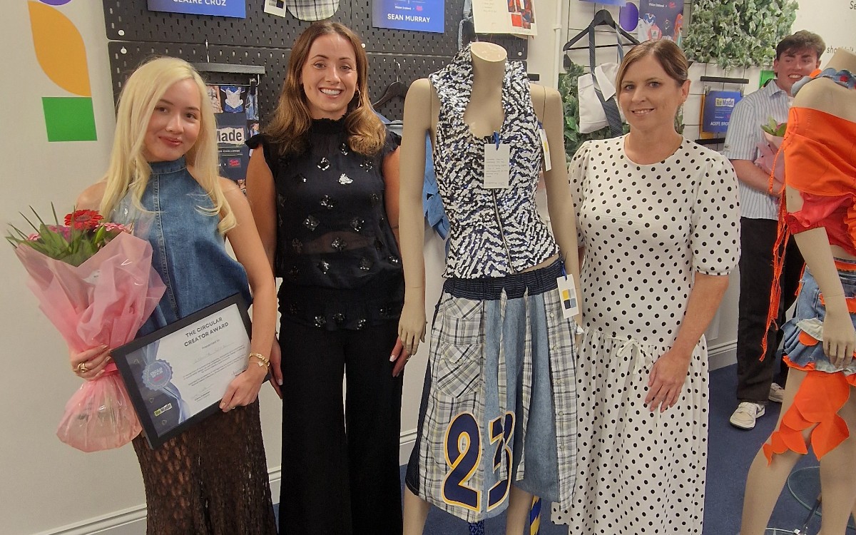 Claire Cruz Announced as Winner of ReMade Circular Design Challenge by Vision Ireland x Junk Kouture